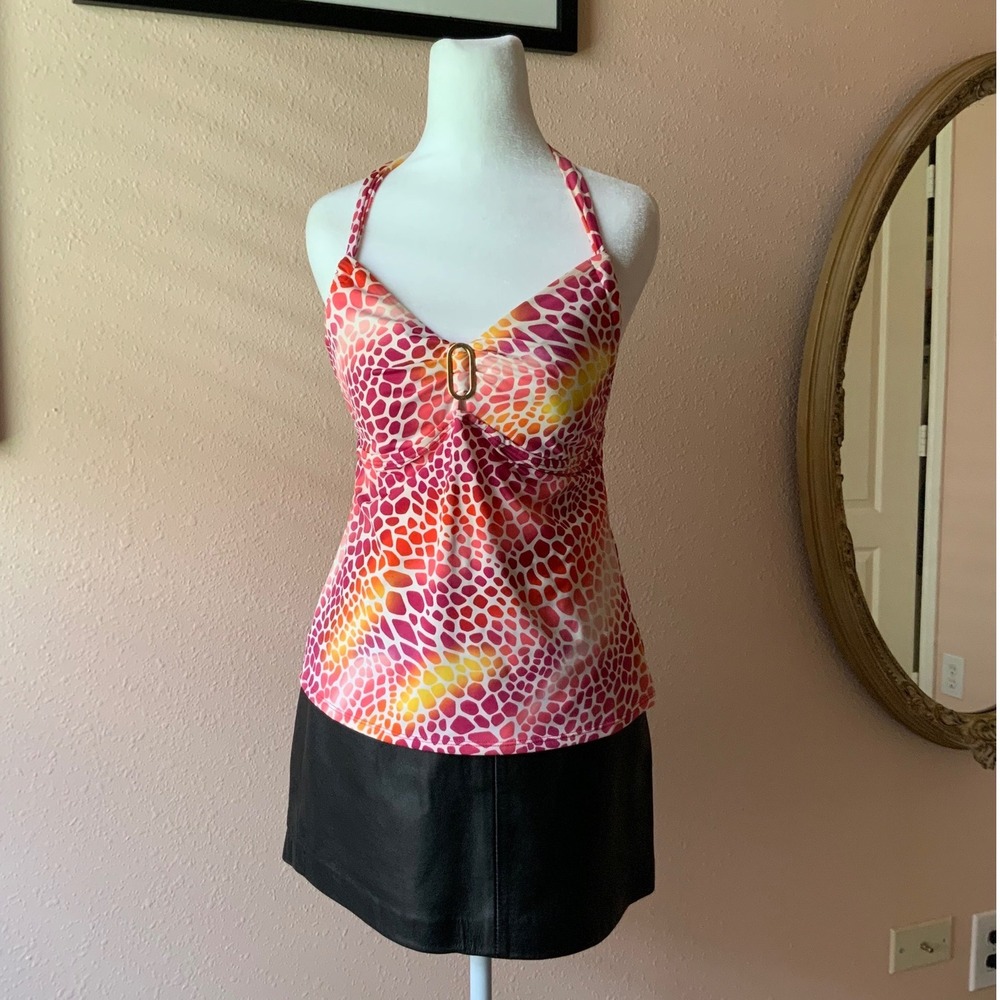 Y2K‎ Cute & Funky Halter Swim Top